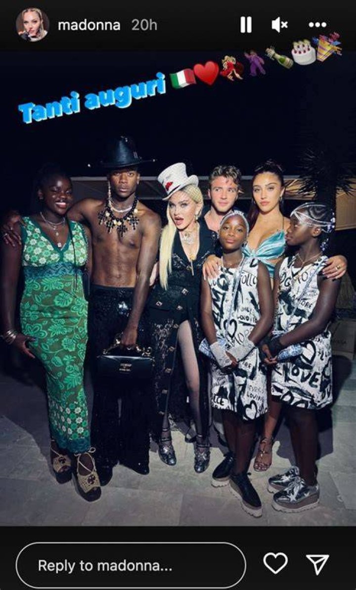 Madonna Celebrates Birthday With All 6 Kids and Shares Rare Family