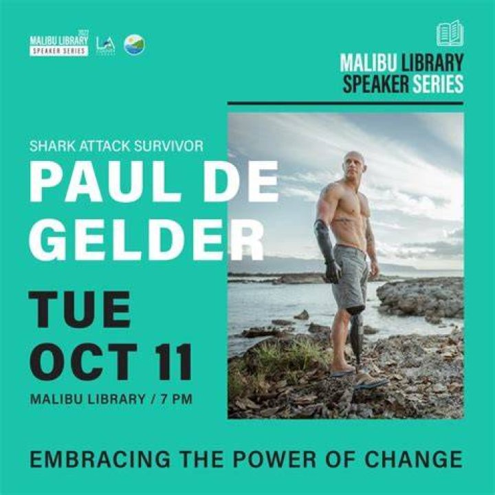 Malibu Library Speaker Series Paul de Gelder LA County Library