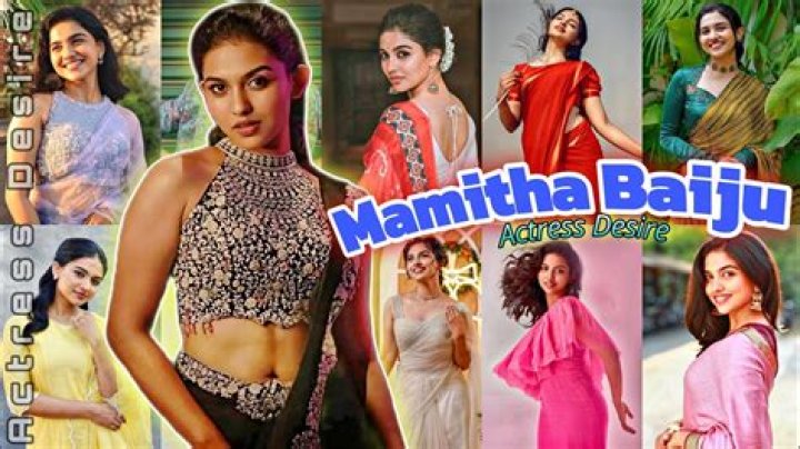 Mamitha Baiju Caste: A Deep Dive Into Culture And Identity