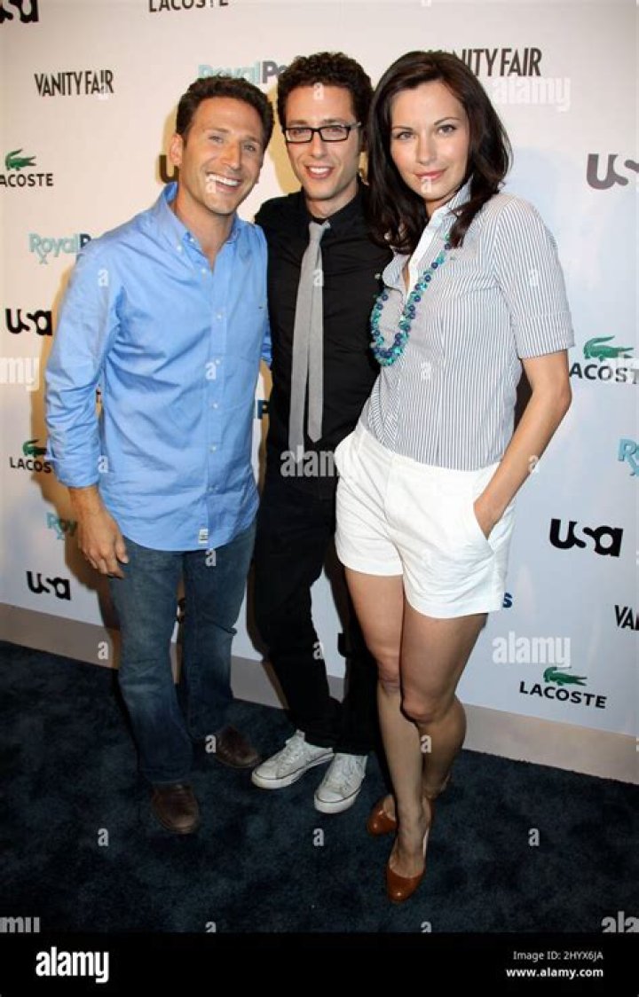Mark Feuerstein, Paulo Costanzo and Jill Flint at the USA Network and