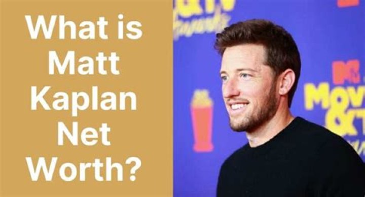 Matt Kaplan Net Worth How Much He Actually Earns? Lake County News