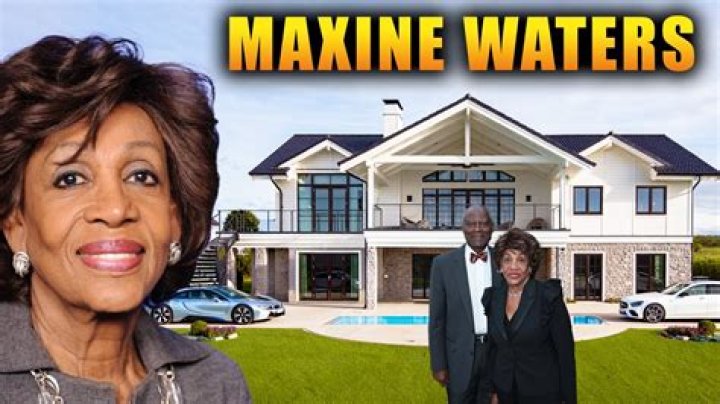 Maxine Waters Net Worth 3 Million