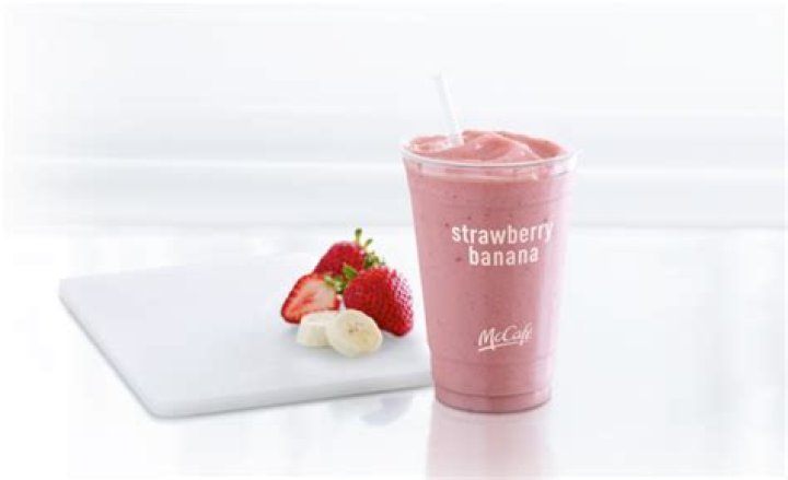 McDonalds Strawberry Banana Smoothie