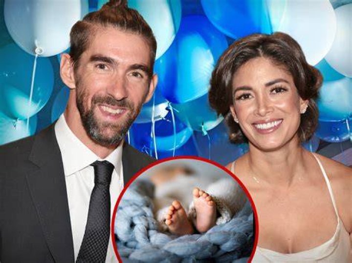Michael Phelps celebrates the birth of his third child with wife Nicole