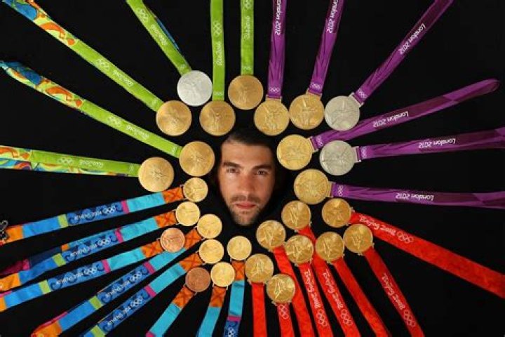 Michael Phelps Sports All 23 Gold Medals For SI Cover CBS Baltimore