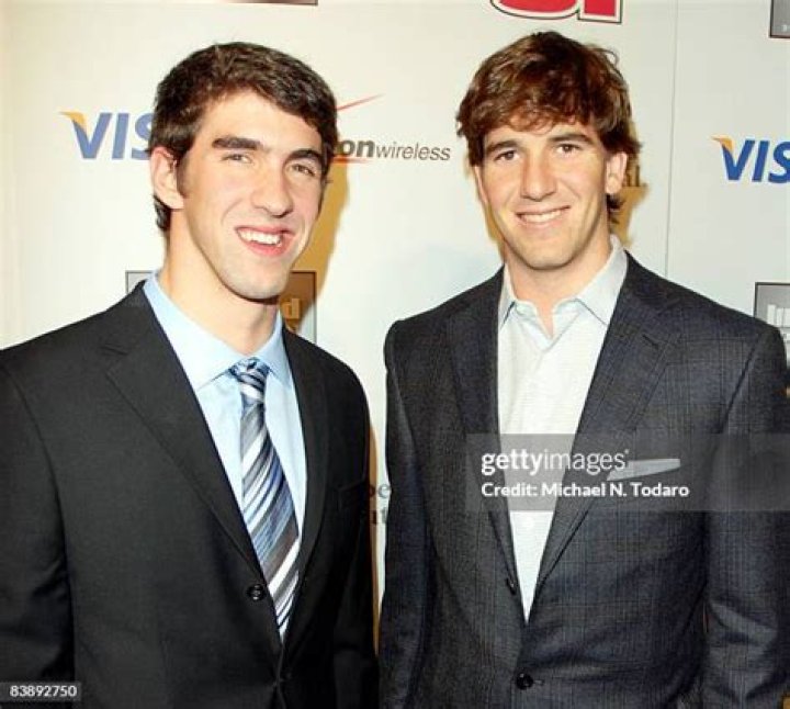 Michael Phelps vs. Eli Manning (Mean Mug Edition)