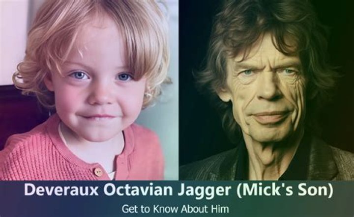 Mick Jaggers son Deveraux, 4, looks just like him as attends Peter