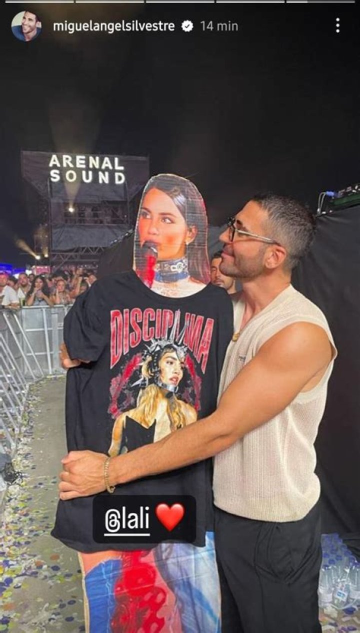 Miguel &Aacute;ngel Silvestre y Lali Exp&oacute;sito, &iquest;nueva pareja sorpresa del
