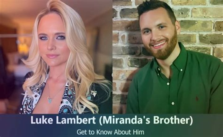 Miranda Lambert Sister, Brother Luke Siblings And parents