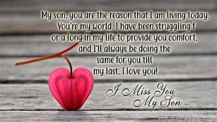 Miss U My Son Status Miss You Son Images 9to5 Car Wallpapers