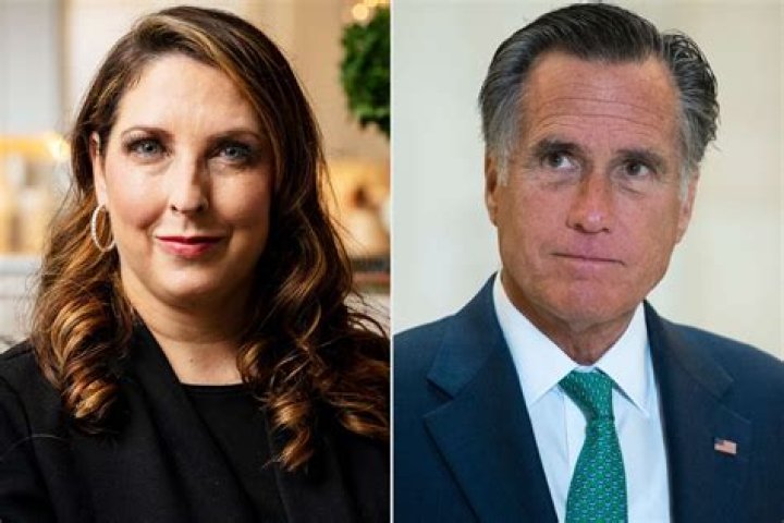 Mitt Romney Texted Ronna McDaniel About GOP Censure of Lawmakers