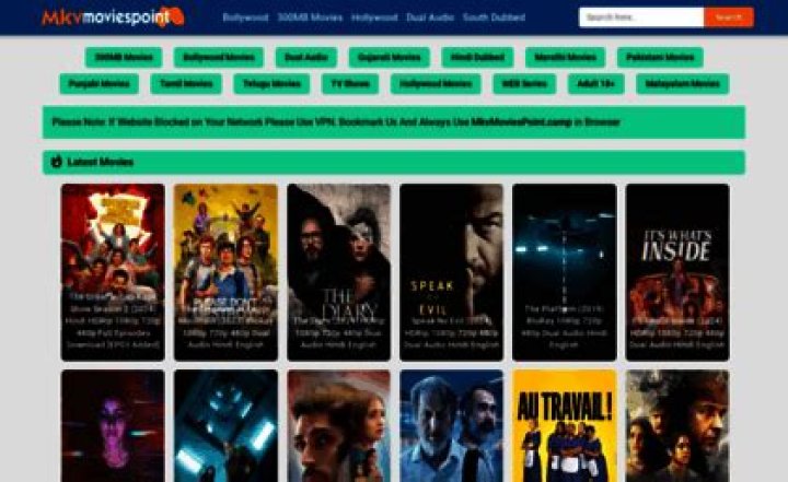 Mkvmoviespoint 2022Free Download HD movies with Dual audio