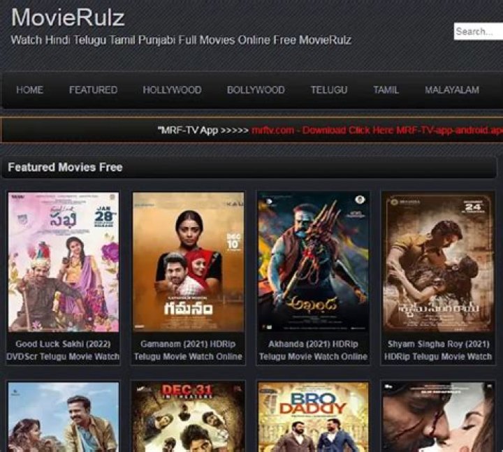 Movierulz 2023 Latest HD Movies On Movierulz Websites