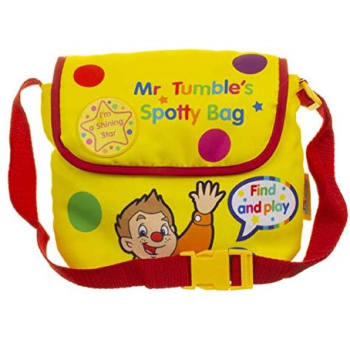 Mr Tumble Surprise Spotty Bag as seen on the CBeebies TV show