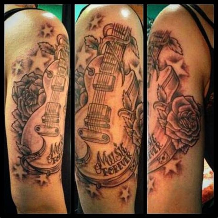 Music Tattoo Sleeve Designs, Ideas and Meaning Tattoos For You
