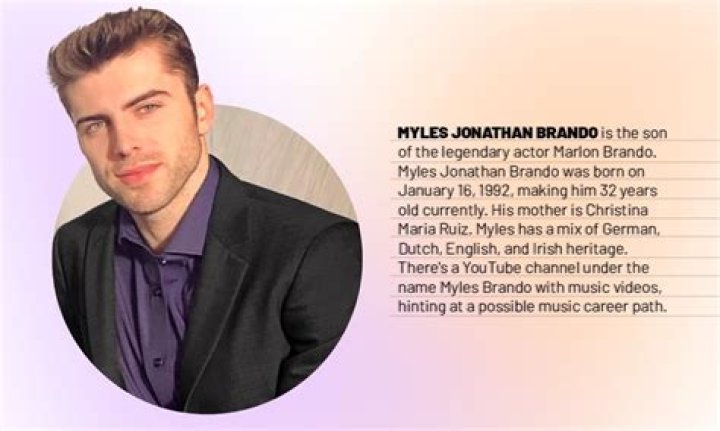 Myles Jonathan Brando: A Glimpse Into The Life Of A Legacy