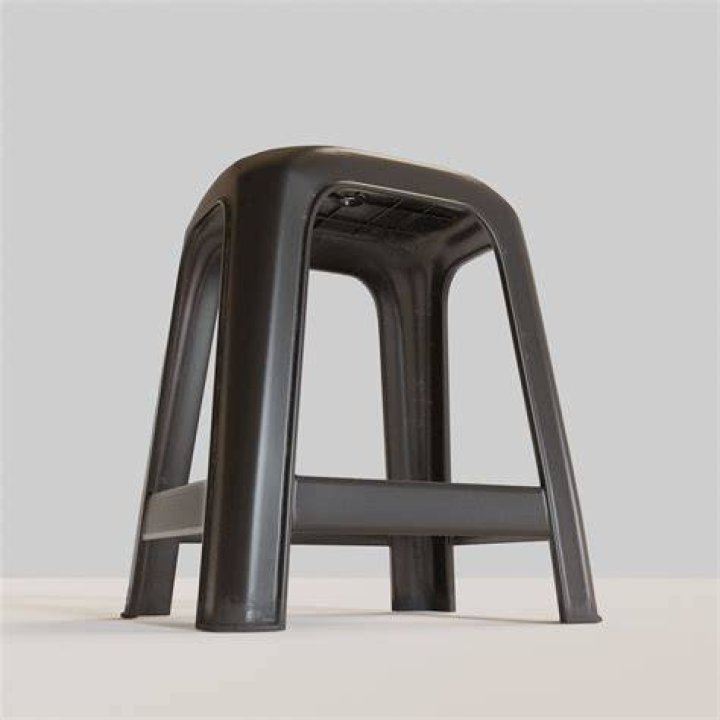 Nett stool 3D model CGTrader