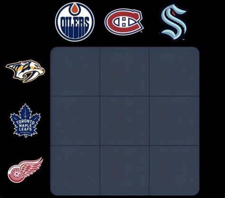 NHL Immaculate Grid July 04 answers Solving today's grid