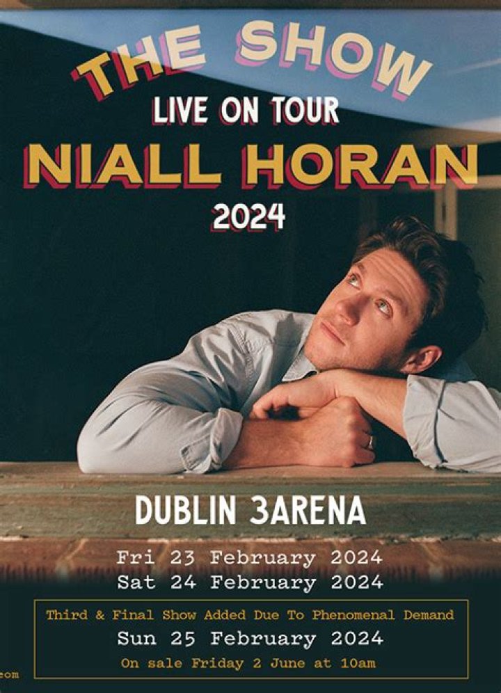 Niall Horan Travels to Dublin to Take Part in Irish Open 2016 Photo