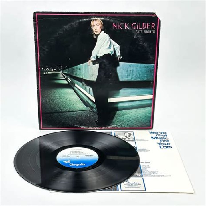 Nick Gilder City Nights Vinyl Record Etsy