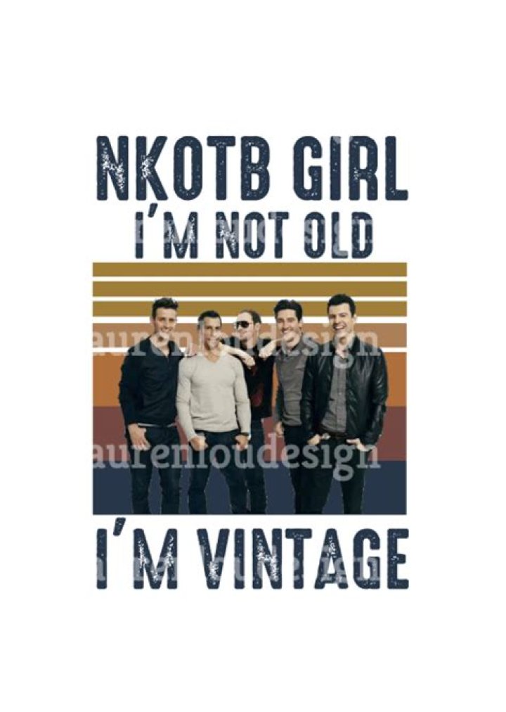 NKOTB Girl I&rsquo;m Not Old I&rsquo;m Vingtage PNG Shirt Files Flickr