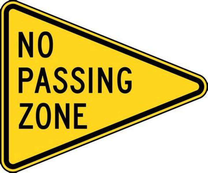 No Passing Zone, Color ClipArt ETC