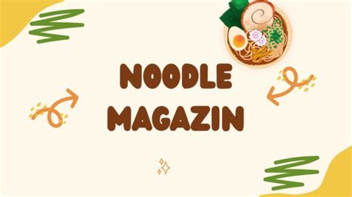 Noodle Magazine: A Culinary Journey Through Noodles
