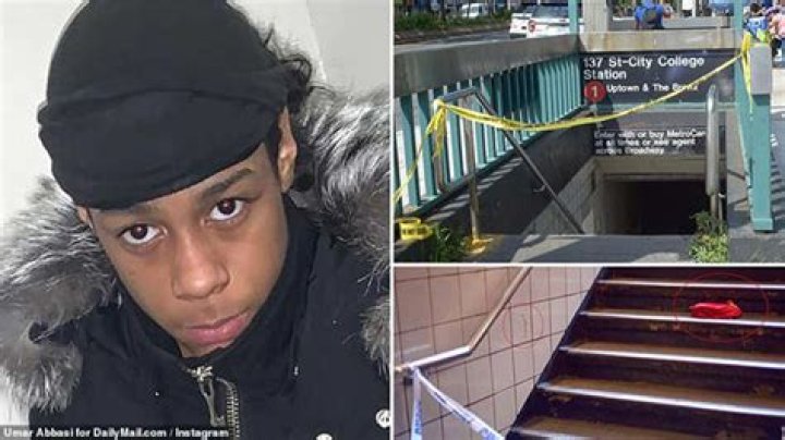 Notti Osama Stabbed Video, Train Subway Footage, Getting Stabbed Death