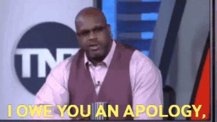 OWE YOU AN APOLOGY. I WASN'T REALLY FAMILIAR WITH YOUR GAME. iFunny