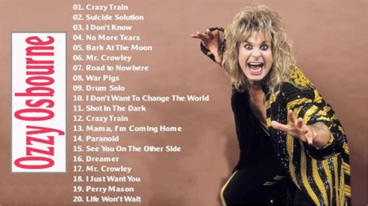 OZZY OSBOURNE THE BEST HITS (2016) S&Oacute; SHOWS