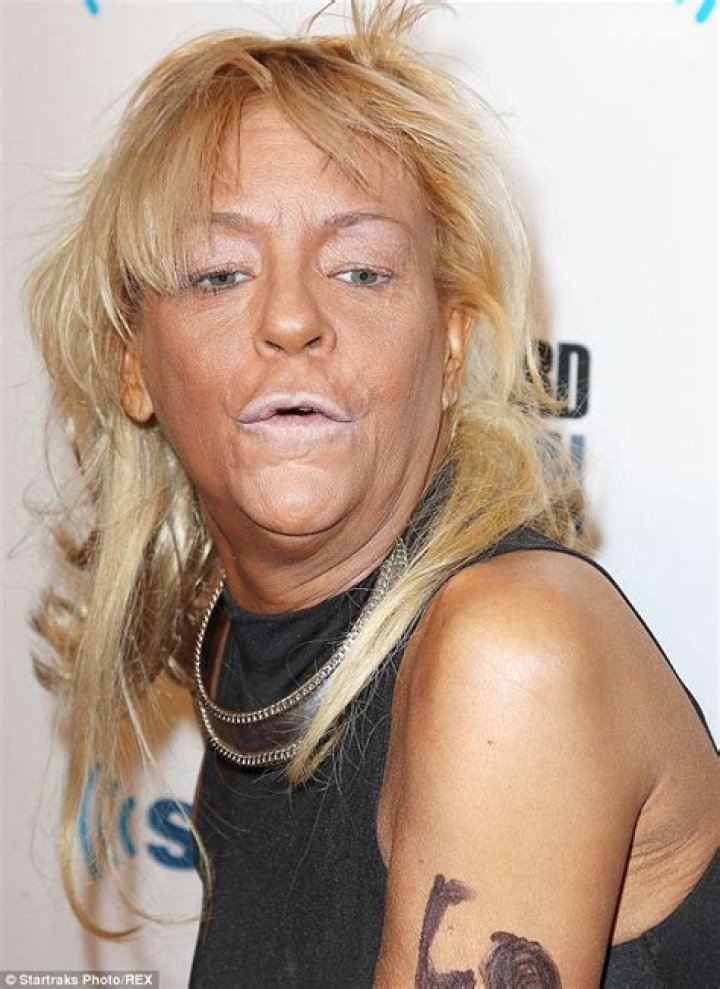 Patricia Krentcil falls over at Howard Stern's 60th birthday bash
