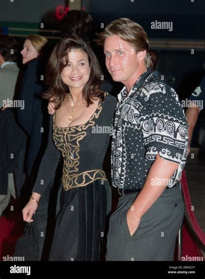 Paula Abdul and Emilio Estevez at LAX April 1994. Credit Ralph