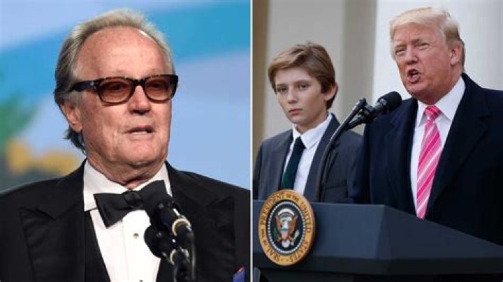 Peter Fonda apologizes for 'vulgar' Barron Trump tweet