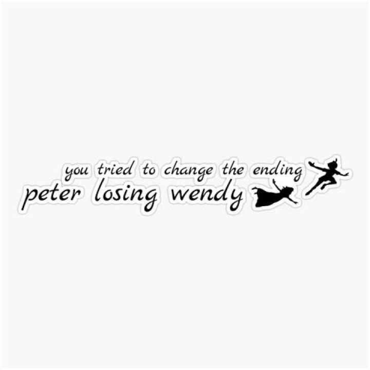 Peter Losing Wendy🌫🍃