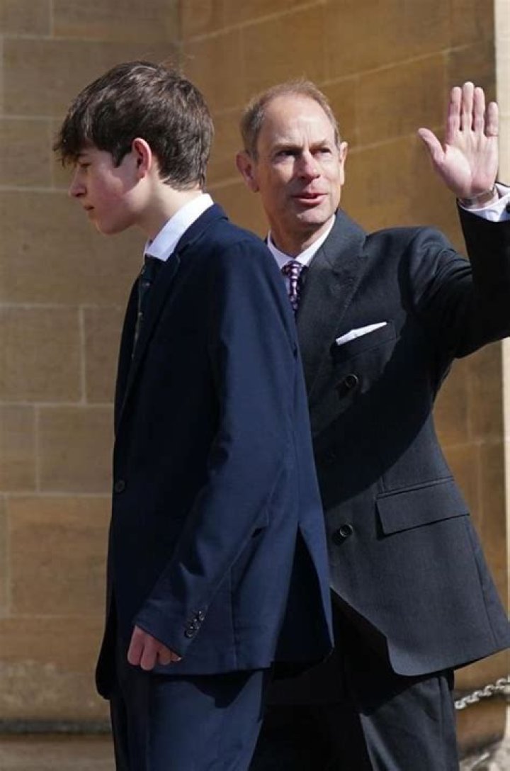 PHOTO James Earl of Wessex's tribute to Prince Philip