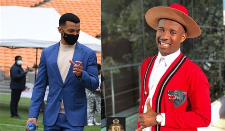 Pictures Young chairmen Andile Mpisane and Thlopie Motsepe share