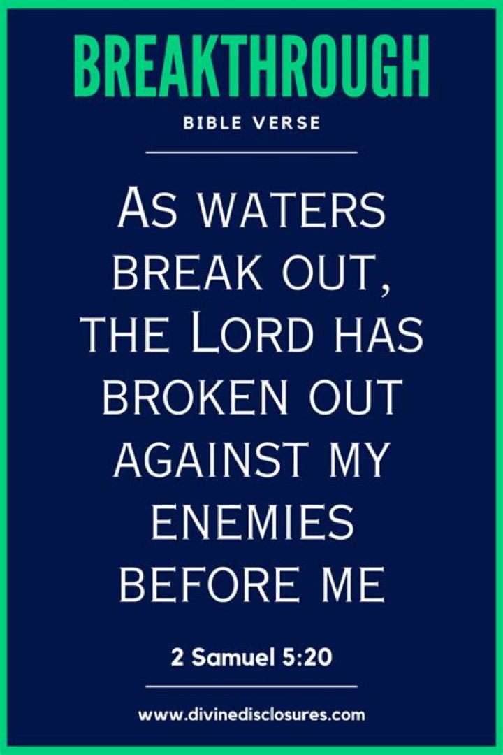 Powerful Bible Verses For Breakthrough And God's Favor