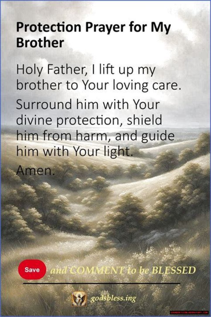 Powerful Prayer For My Brother To Flourish In Life