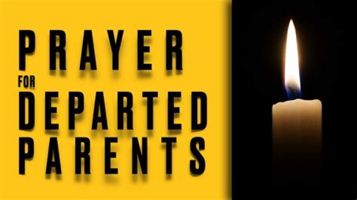 Prayer for Departed Parents YouTube