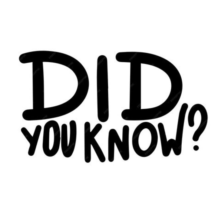 Premium Vector Did you know illustration