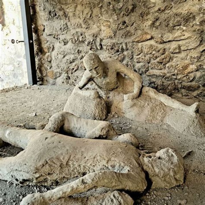 Preserved plaster casts of bodies of Pompeii inhabitants &laquo; IMPERIUM ROMANUM
