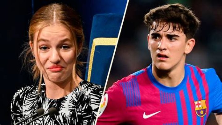 Princess Leonor and Gavi The soccer player has a nickname