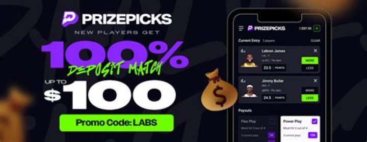 PrizePicks Referral Code LABS Delivers 100 Signup Bonus