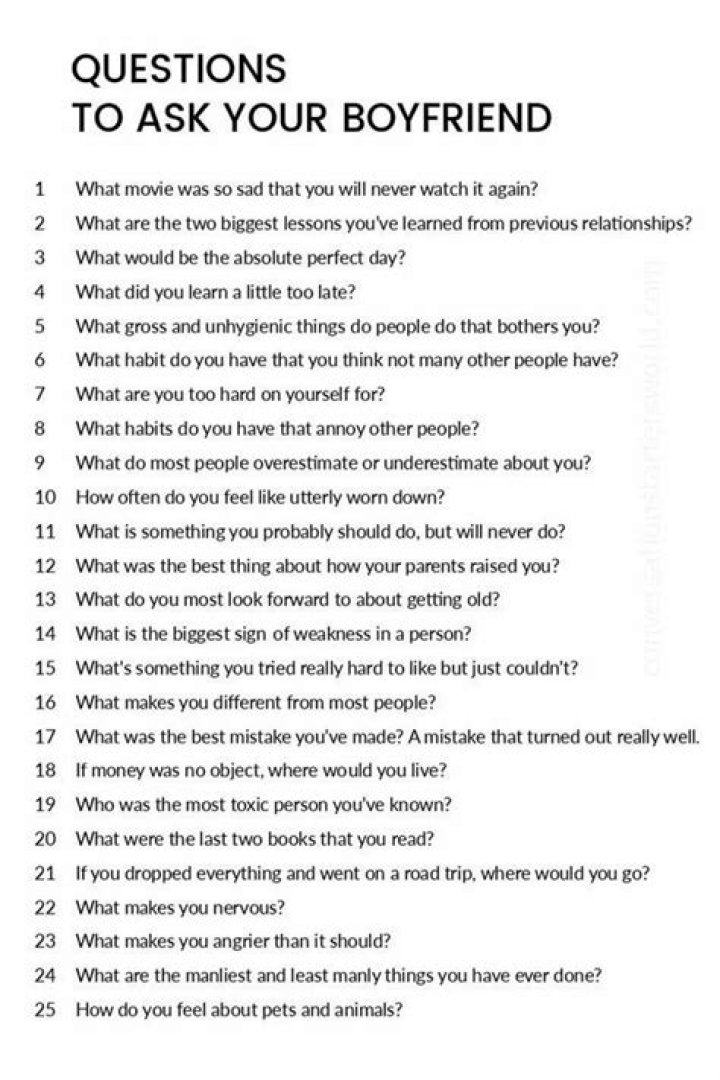 Questions to ponder when choosing a significant other Questions to