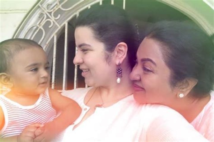 Raadhika Sarathkumar Daughter Rayanne Hardy Family Unseen Photos