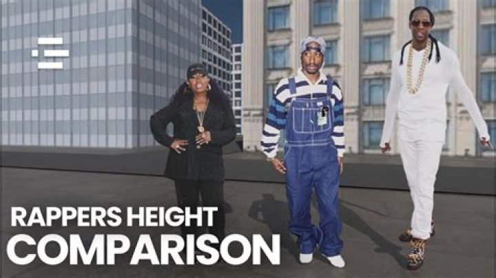 Rappers heights from shortest to tallest YouTube