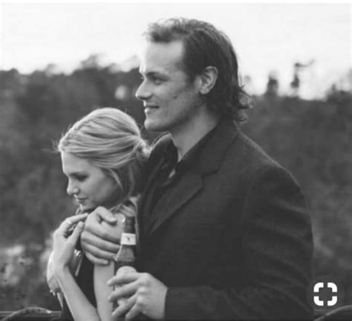 Real Life Sam Heughan Mauzy Wedding at Wedding