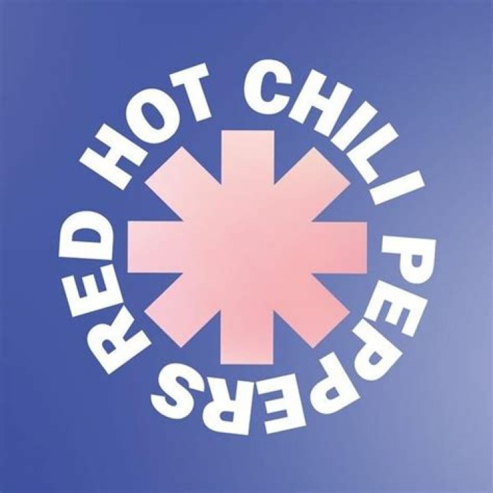 Red Hot Chilli Peppers' Anthony Kiedis holds hands with mystery