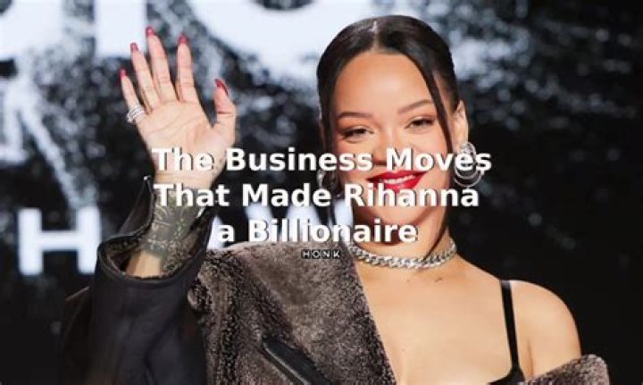 Rihanna is a billionaire Forbes titles her 'richest female musician'