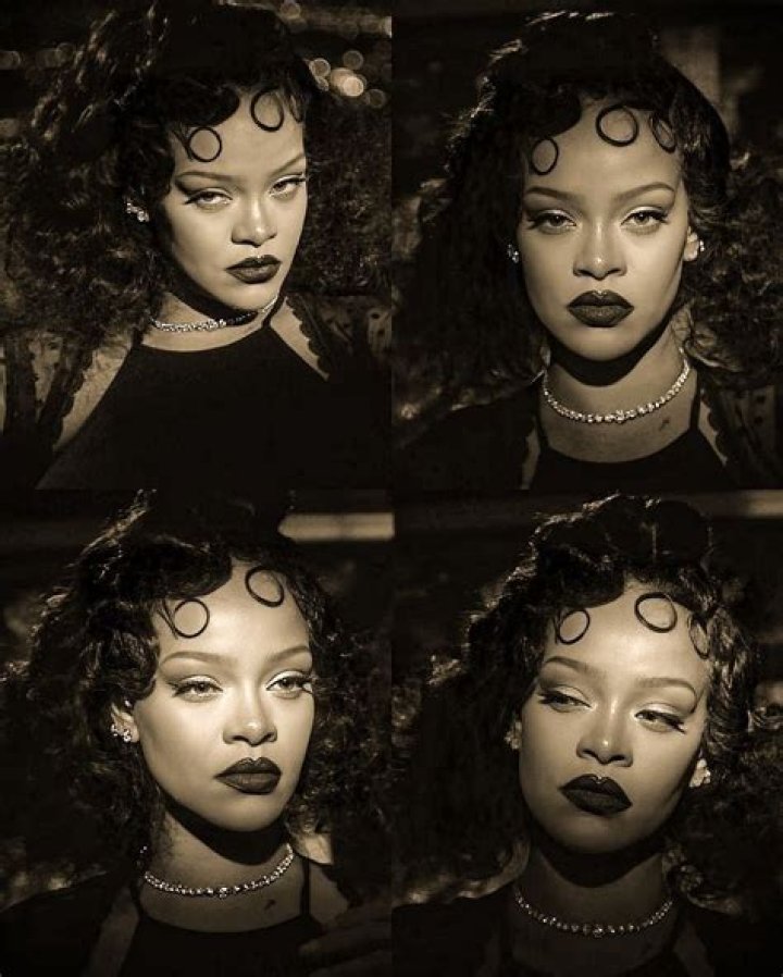 Rihanna Rihanna, Black aesthetic, Black and white